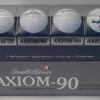 Arnold Palmer “Axiom-90” Golf Balls (Retail Sleeve Set) - Sporting Goods