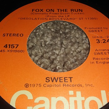 Sweet...On 45 RPM Vinyl - Records