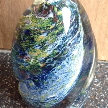 Vincenzo Speranza Avondale Pembrokeshire Art Glass Paperweight. - Art Glass