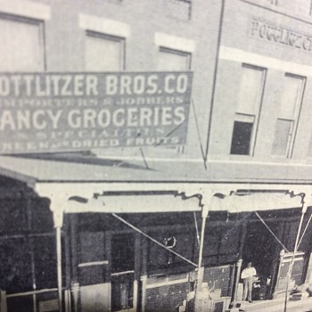 Pottlitzer 1908 Fancy  groceries ,Green or Dried Fruit 