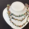 Vintage hematite & stone necklace 