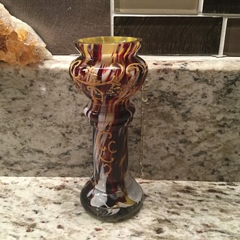 Welz 5" vase - Art Glass