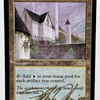 Magic the Gathering Urza’s Saga Tolarian Academy Signed by Stephen Daniele