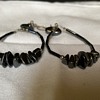 Vintage Hematite earrings 