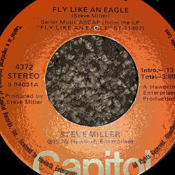 The Steve Miller Band...On 45 RPM Vinyl - Records