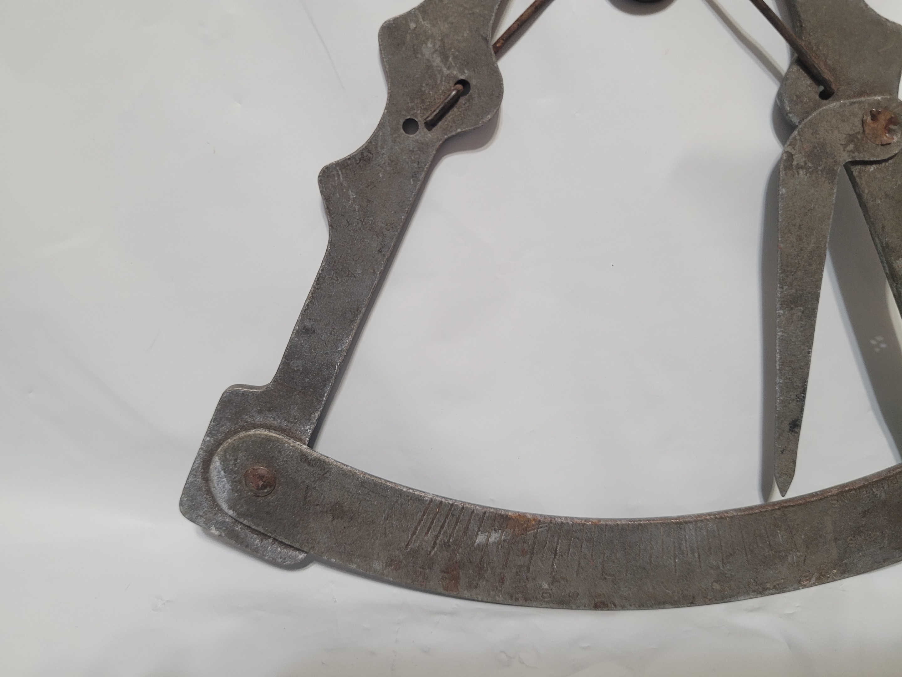 Vintage hand held metal measuring tool ??? Collectors Weekly