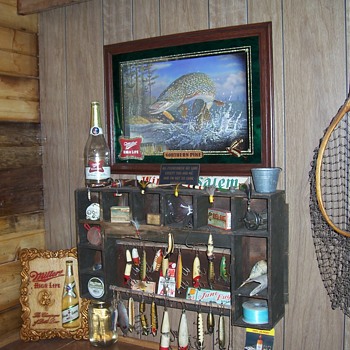 my favorite shop wall - Breweriana