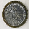 "Green Decorative Plate with Lily Motif – Request for Identification and Evaluation"