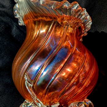 An 'Early Loetz Barock' Glass Vase. - Art Glass