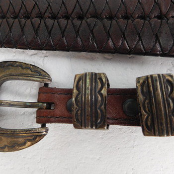 Help Identify Sterling Hallmark on Belt Buckle - Accessories