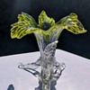 Two 'Early Loetz Barock' Flower Chalice Vases.