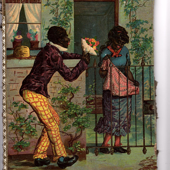 1880's Lithograph's from Eggeman X Trunk. - Furniture