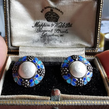 Bernard Instone Earrings - Arts and Crafts