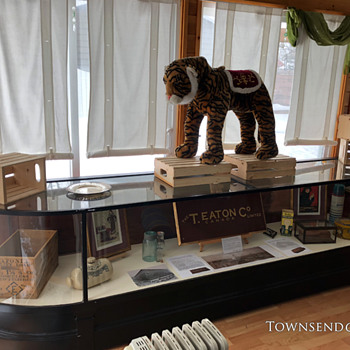 The T. EATON Co. Limited, Winnipeg Main Floor 1920 Counter Displays - Advertising