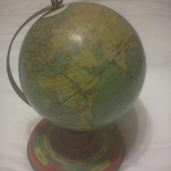 Ohio Art Globe 1929 - Office