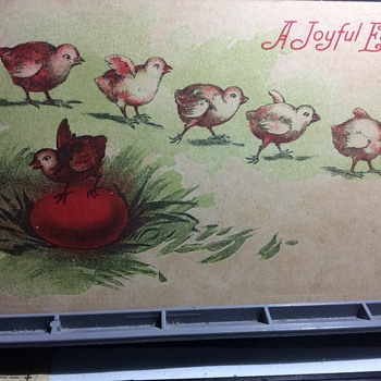  Easter 1909 Your chicks in a row 