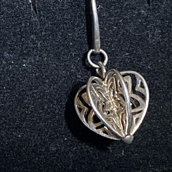 Vintage silver earring - Fine Jewelry