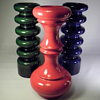 Mid Century Modern German Ceramic Candlesticks