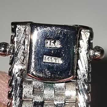 Help identifying vintage 18kt gold bracelet marked “SKOVI”