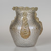 A small but interesting vase featuring a Martelé decor