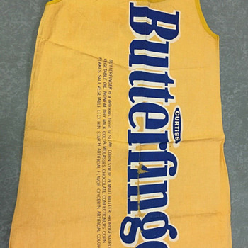 Important 1960's Pop Art BUTTERFINGER Paper Dress - Womens Clothing