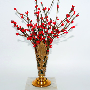 19th Century Brass Vase