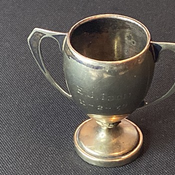 Vintage silver trophy  - Art Deco