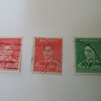 1938 Australia - Stamps