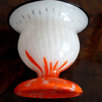 Welz glass - the Cup grid - Art Glass