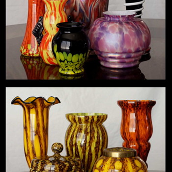 Some New Welz Glass Pics from My Collection - And a Gold Medal in Brussels in 1910! - Art Glass