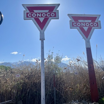 CONONCO GASOLINE - Signs