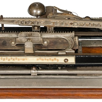 Alexis Typewriter - 1890 - Office