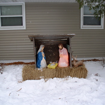 Manger Scene - Christmas