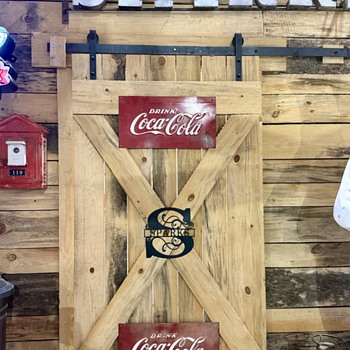Embossed Coke Signs - Coca-Cola