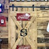 Embossed Coke Signs
