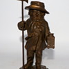 Mid-1800's E.G. Zimmerman Night Watchman Match Holder