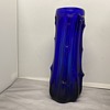 Vintage large glass vase