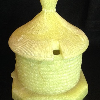 Leerdam Graniver Glass Honey Pot - Glassware