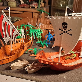 Marx/Toystreet Captain Blood Pirate Playset 1990s - Toys