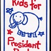 Kids for President George W Bush Pin