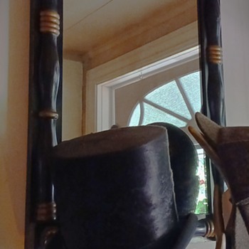  Lambert Hitchcock Reproduction Federal Style Wall Mirror  - Furniture