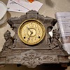 Nicholas Müller, Model #161,  "Pocahontas", Clock and Movement Patent date September 3, 1872