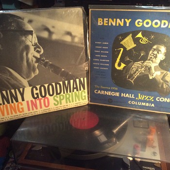  1958Texaco giveaway benny goodman swing into spring Hits 1941-58 