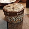 Mi'kmaq 19th Century Quilled Birch Bark Box with Spruce, 1850