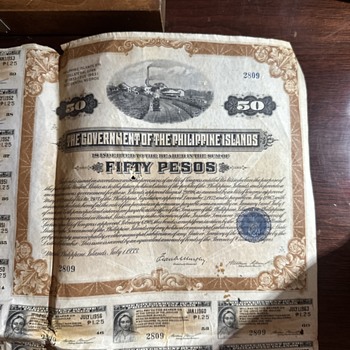 Philippines Government Bonds - 50 Peso - Asian