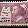 Vintage Canadian stamp 