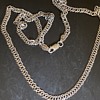 Vintage silver Italian necklace 