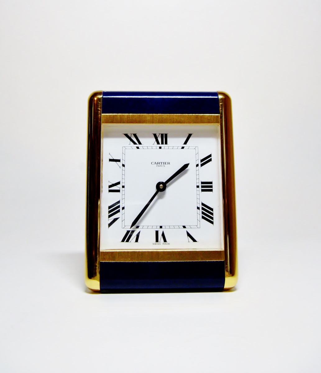 cartier paris vintage clock