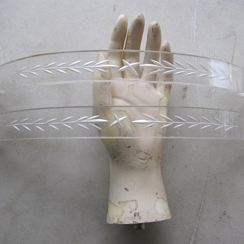 Clear Lucite and celluloid purse handles - Bags