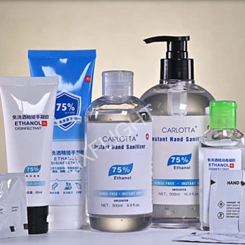 Antibacterial 75% alcohol 10ml Hand Sanitizer Gel bottle